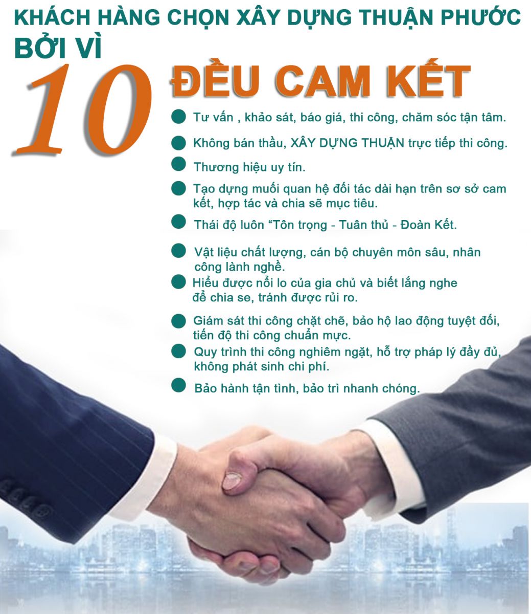 Cam kết xây dựng