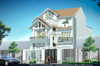 Nhà phố 3 tầng mái thái 8 x 15m – Thiết kế thi công phần thô trọn gói quận bình tân