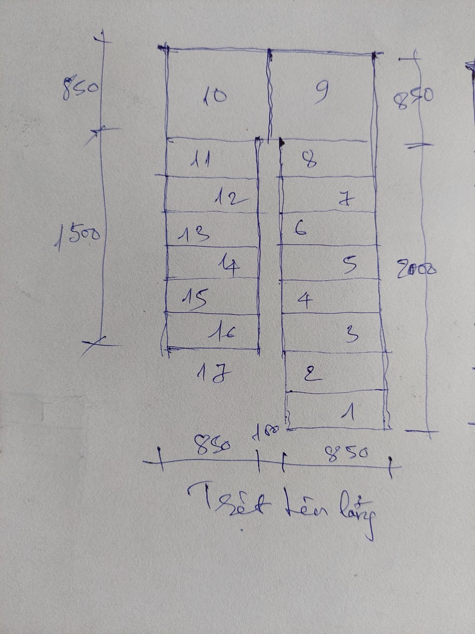 Xây Dựng Nhà Trọ Cho Thuê Phòng 3 Tầng 4Mx15m – MS Hạnh – Xây Dựng Thuận Phước