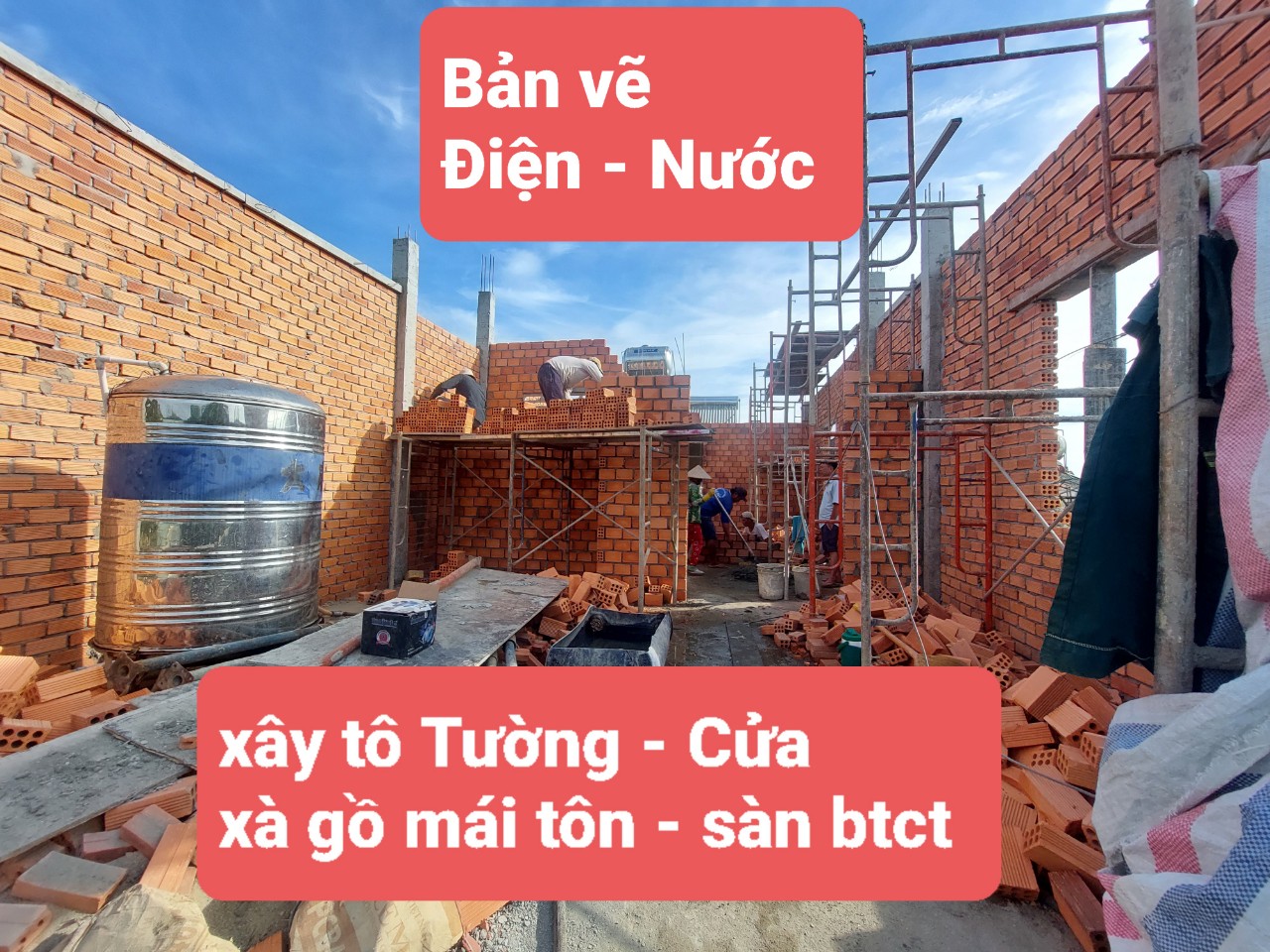 Nâng Cấp Nhà 2 Tầng 6×14 – Anh Bường Phú Sơn