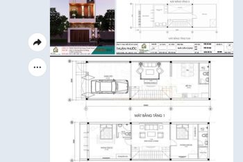 Báo giá xây nhà- mẫu nhà phố 4 tầng 5mx16m 4 phòng ngủ – mn a Thắng ĐN