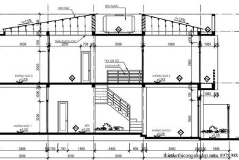 Báo giá xây nhà 2 tầng 5mx16m mái bằng bê tông cốt thép, chi phí xây dựng trọn gói